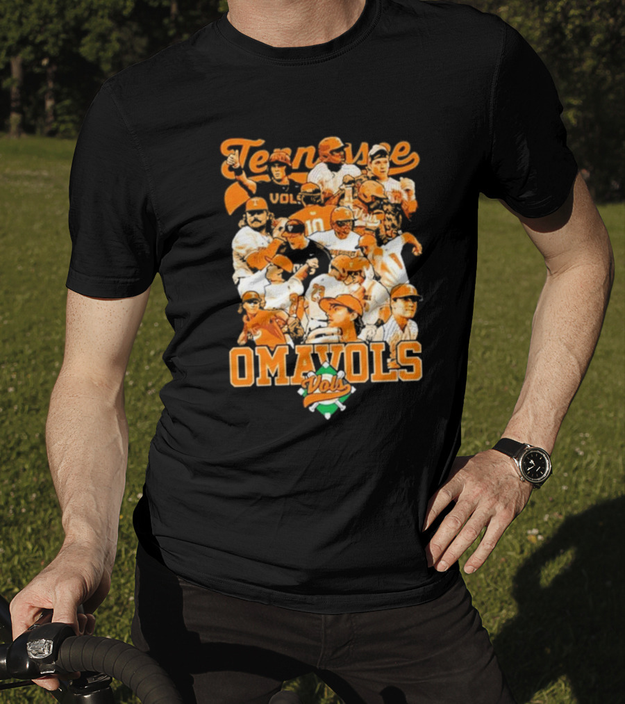 Tennessee Omavols Vols Baseball Team Players T-Shirt