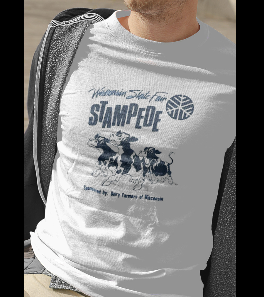 Wisconsin State Fair Stampede Sponsored By Dairy Farmers Of Wisconsin T-Shirt