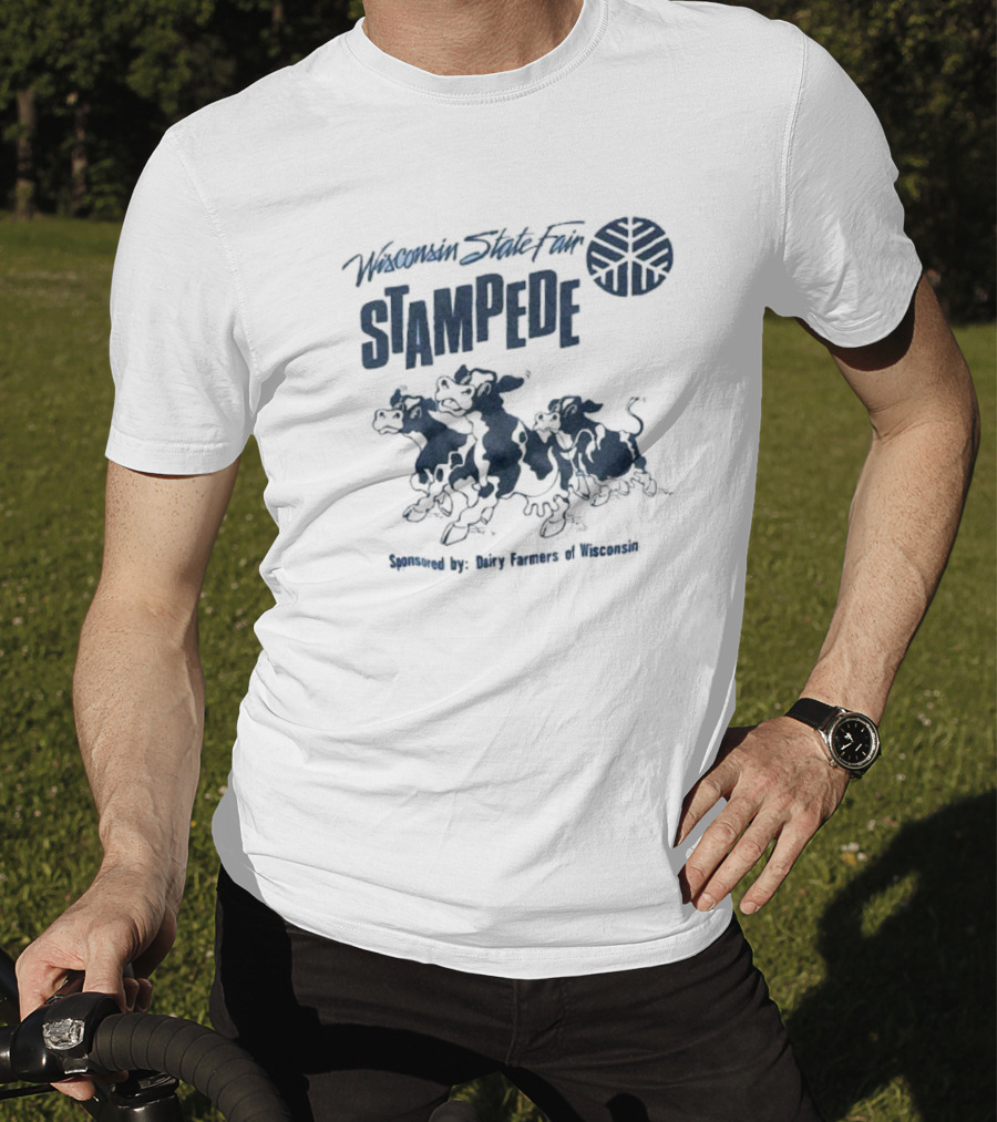 Wisconsin State Fair Stampede Sponsored By Dairy Farmers Of Wisconsin T-Shirt