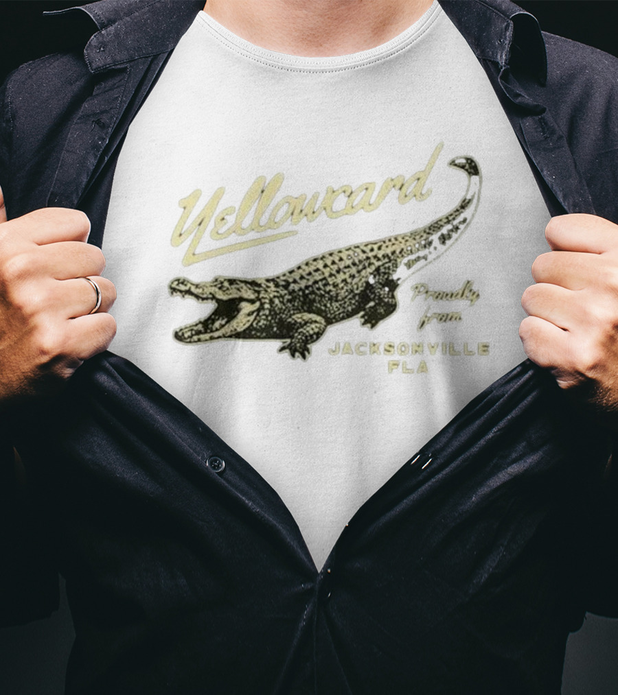 Yellowcard Proudly From Jacksonville Fla Gator T-Shirt