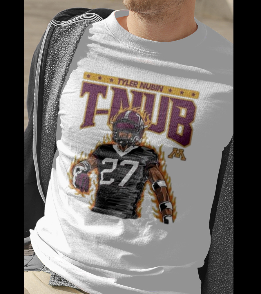 Ncaa Football Tyler Nubin T-Nub Defensive Back 27 Youth T-Shirt