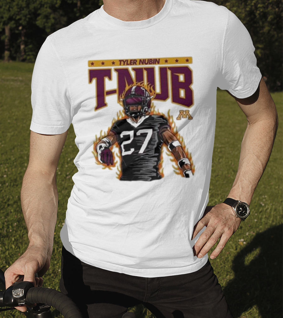 Ncaa Football Tyler Nubin T-Nub Defensive Back 27 Youth T-Shirt