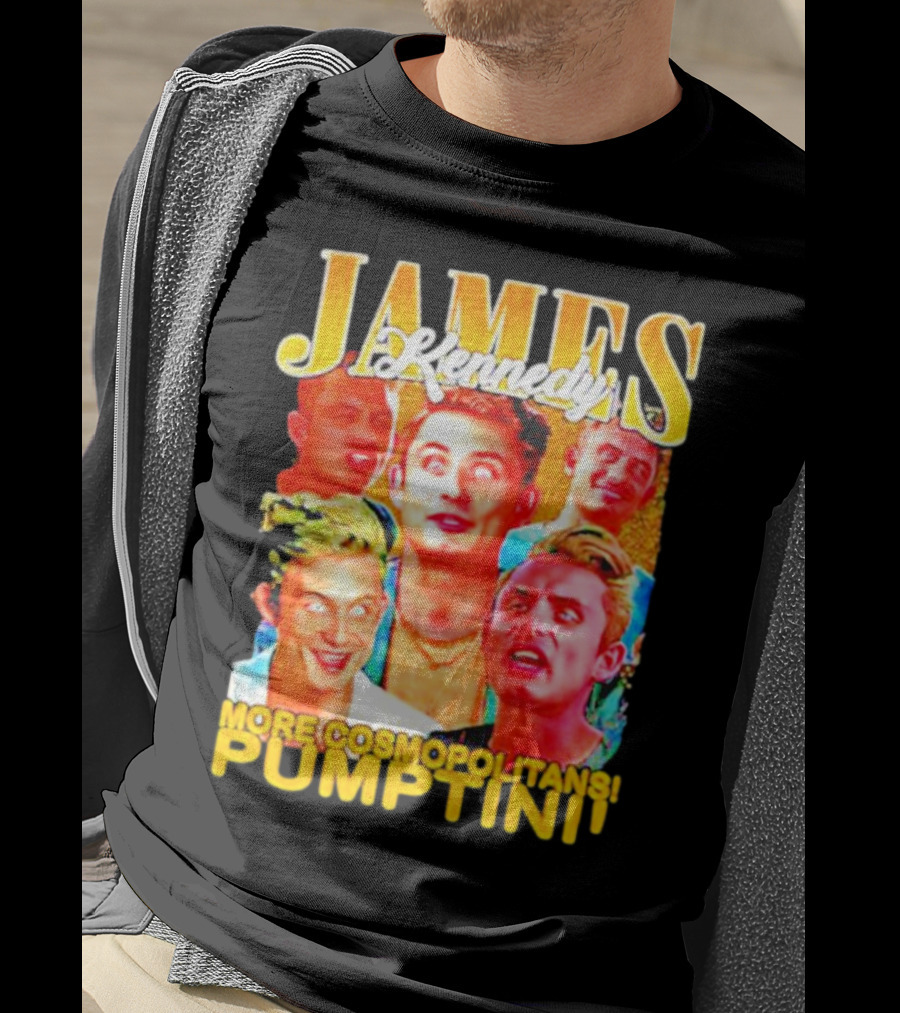 James Kennedy More Cosmopolitans Pumptini Vintage T-Shirt