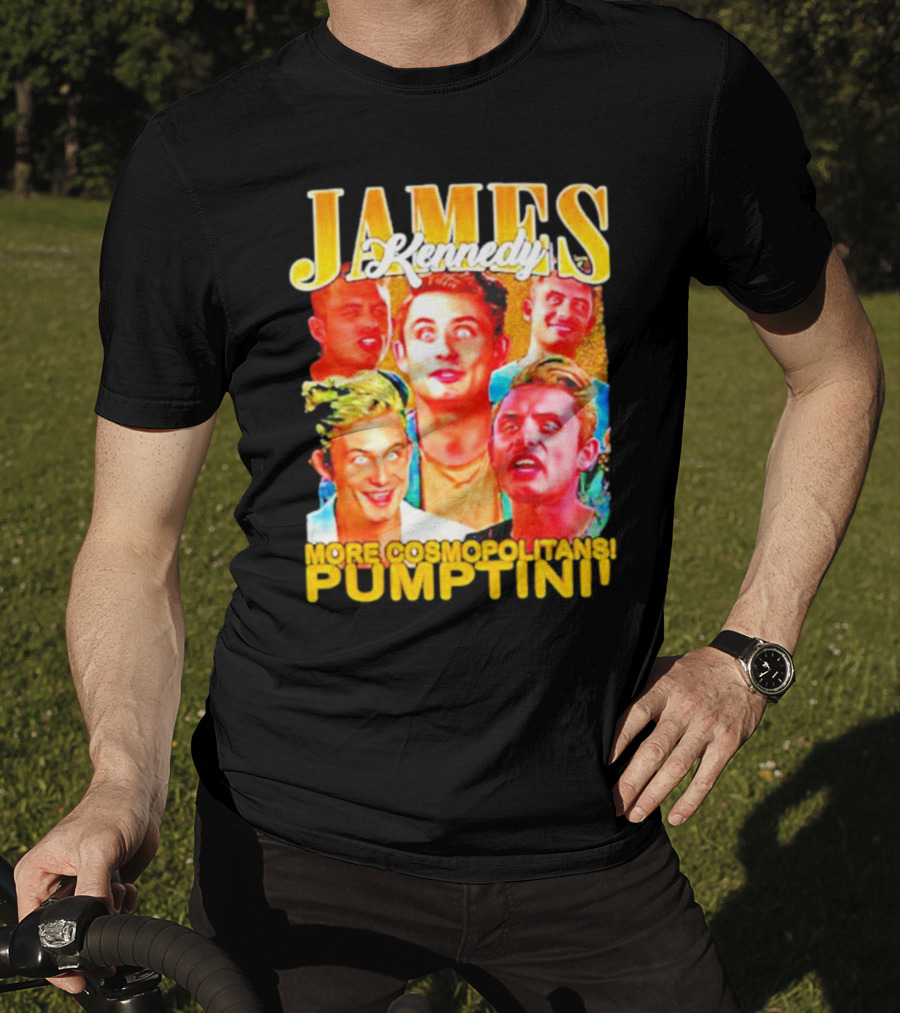 James Kennedy More Cosmopolitans Pumptini Vintage T-Shirt