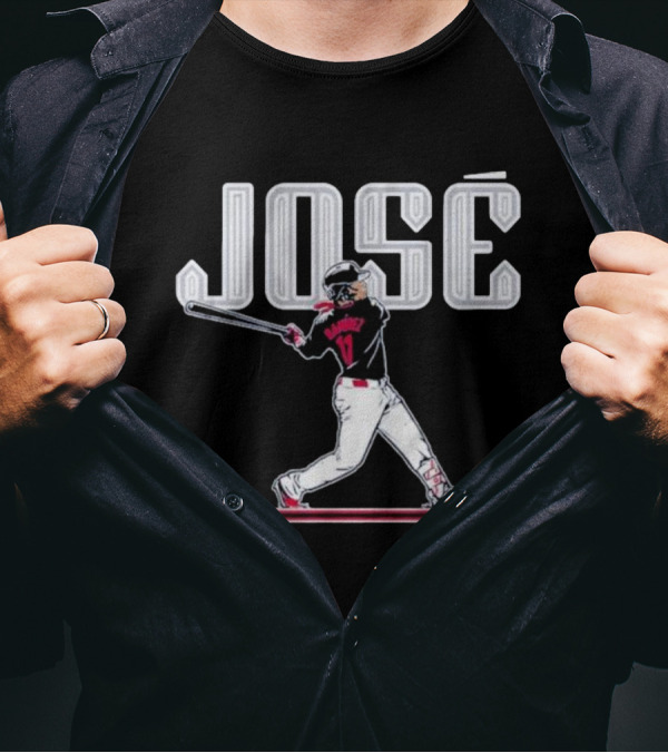 José Ramirez Baseball Swing Athletic Performance T-Shirt