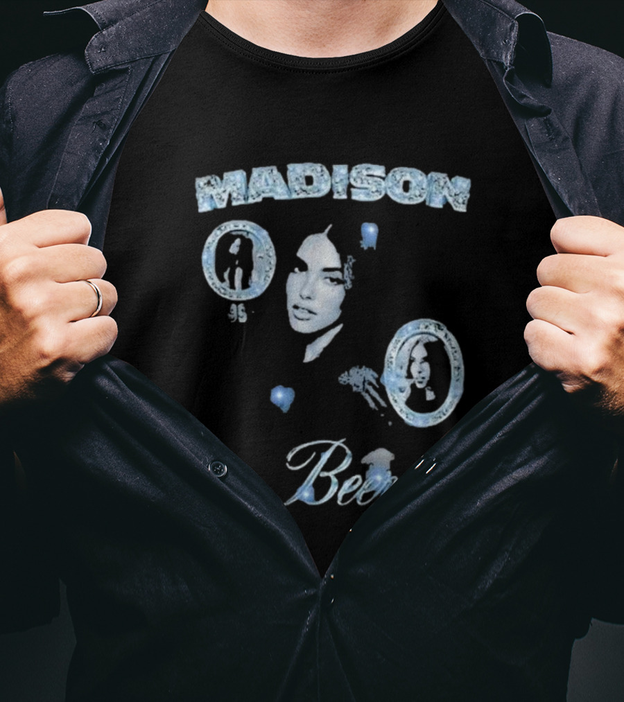 Madison Beer 95 Blue Gem Portraits T-Shirt