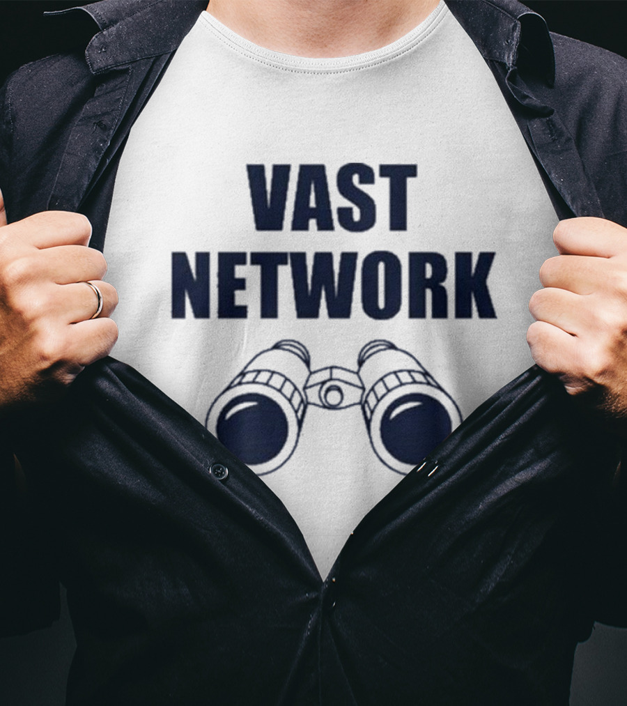 Mgoblog Vast Network With Binoculars T-Shirt