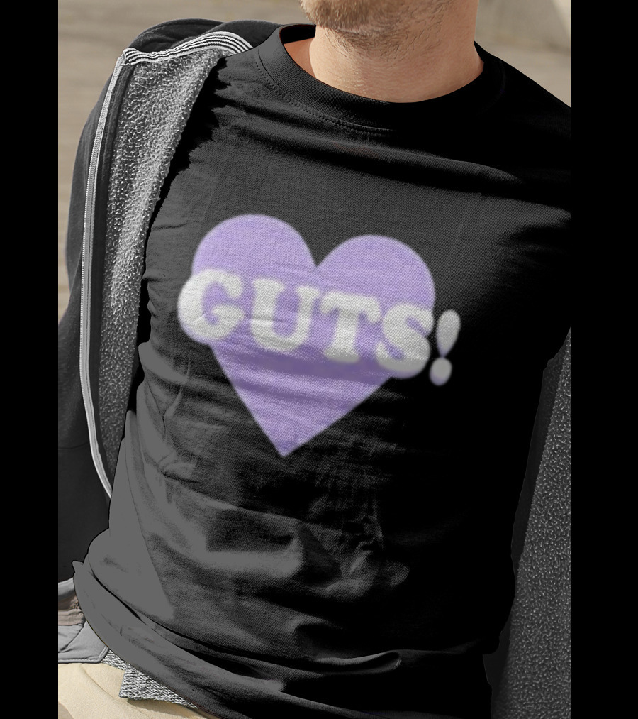 Noufa Saw Liv Guts Purple Heart GUTS T-Shirt