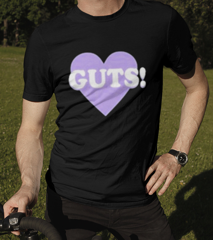 Noufa Saw Liv Guts Purple Heart GUTS T-Shirt