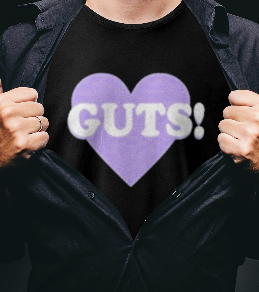 Noufa Saw Liv Guts Purple Heart GUTS T-Shirt