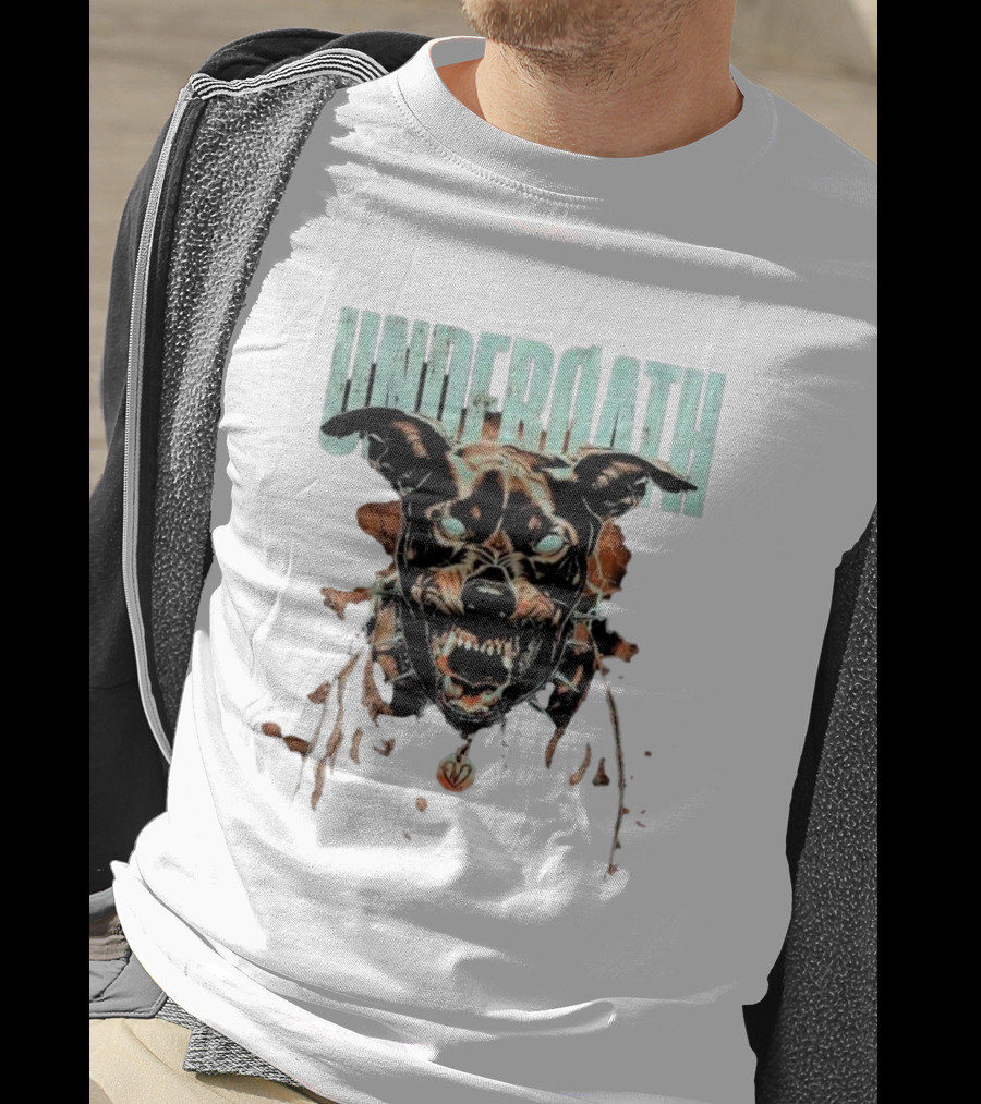 Underoath Emo’s Not Dead Horror Dog Fierce Canine T-Shirt