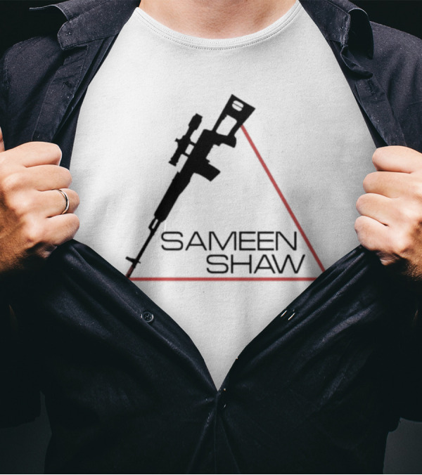 Sameen Shaw Samaritan Rifle Triangle T-Shirt