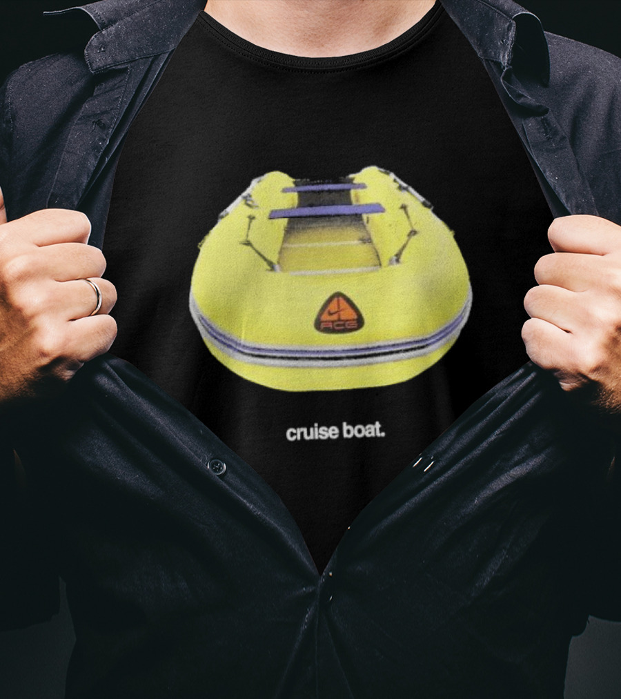 ACG Cruise Boat Yellow Raft T-Shirt