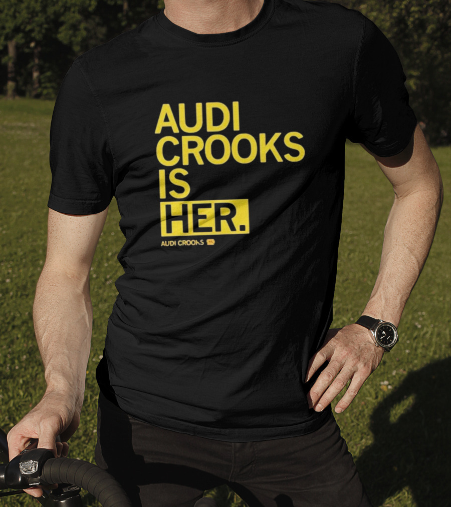Audi Crooks Is Her Basketball Star Empowerment T-Shirt