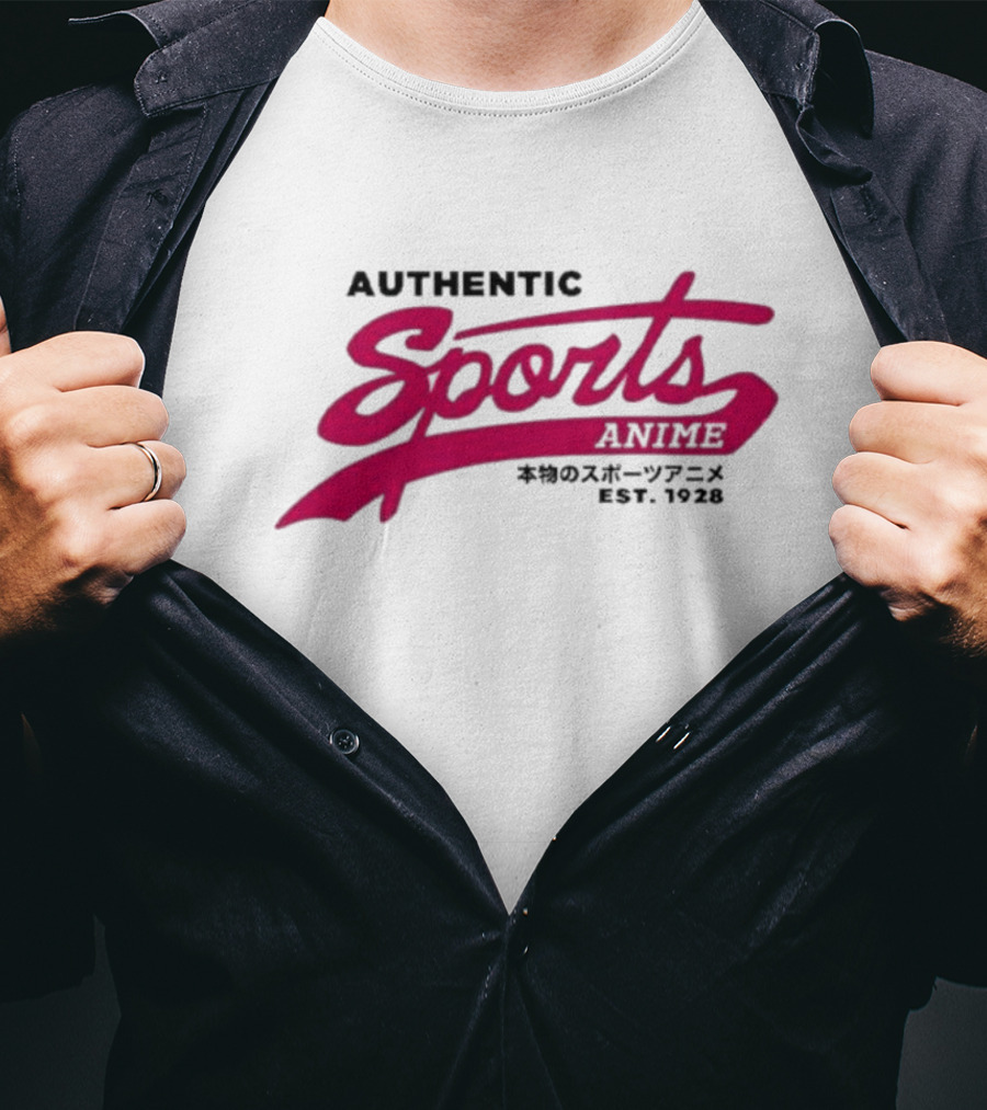 Authentic Sports Anime Est 1928 T-Shirt
