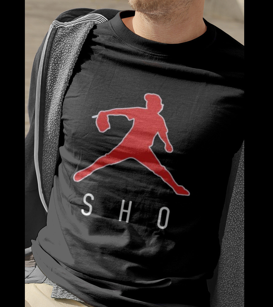 Be Like Mike SHO Red Jumpman Pitcher T-Shirt