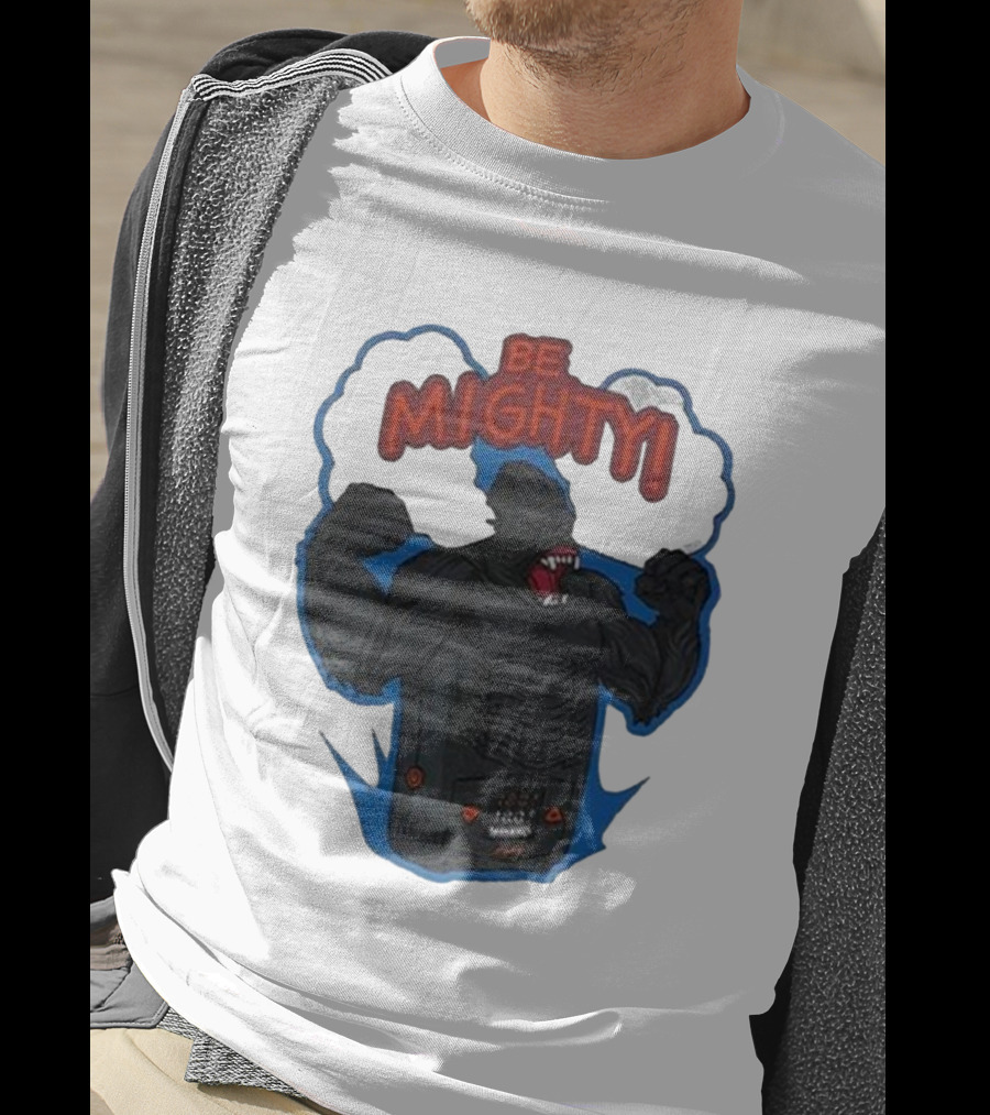 Be Mighty Monster Creature Inspired By Kaiju And Electronics T-Shirt