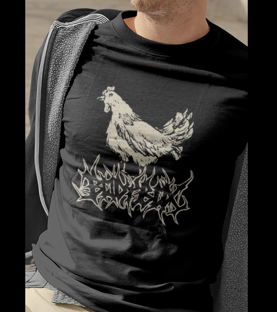 Bodybox Chicken Script Hen T-Shirt