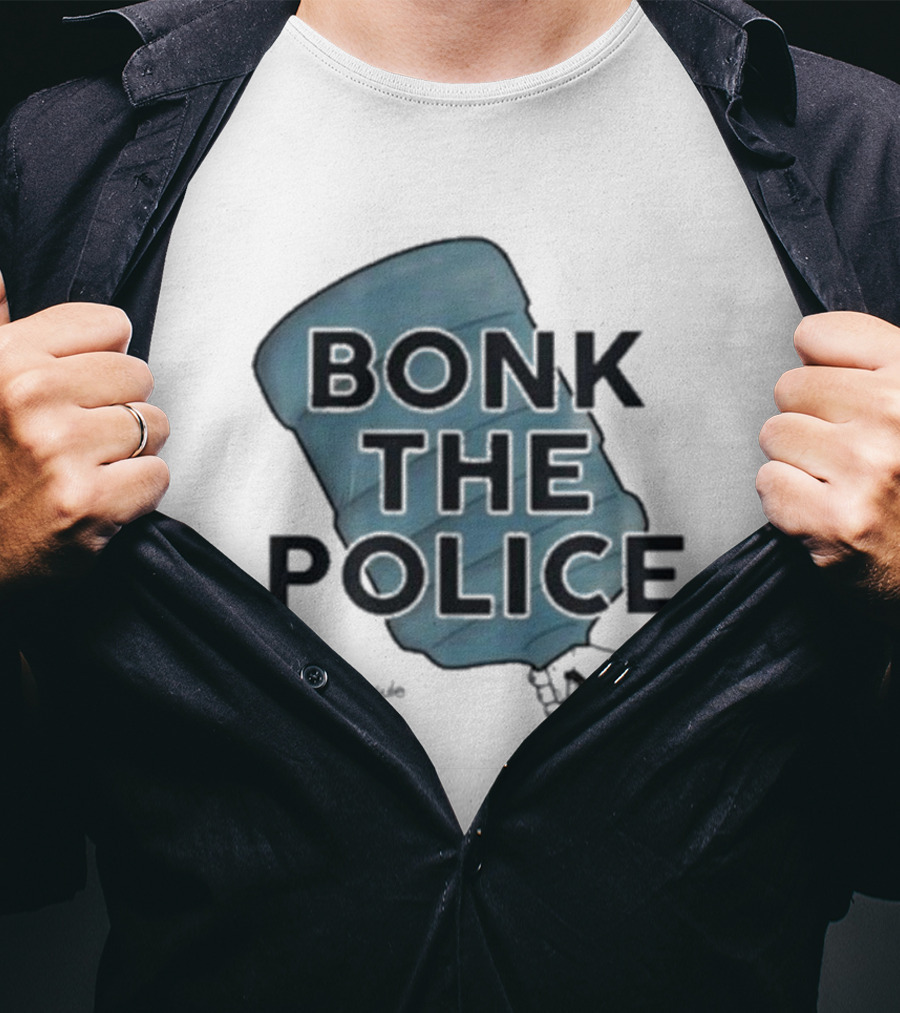 Bonk The Police Water Jug T-Shirt
