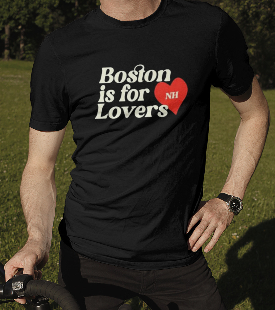 Boston Is For Lovers NH Heart T-Shirt