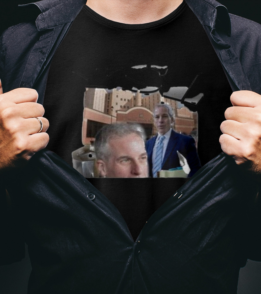 Ysl Brian Steel Lawyer Image Montage T-Shirt