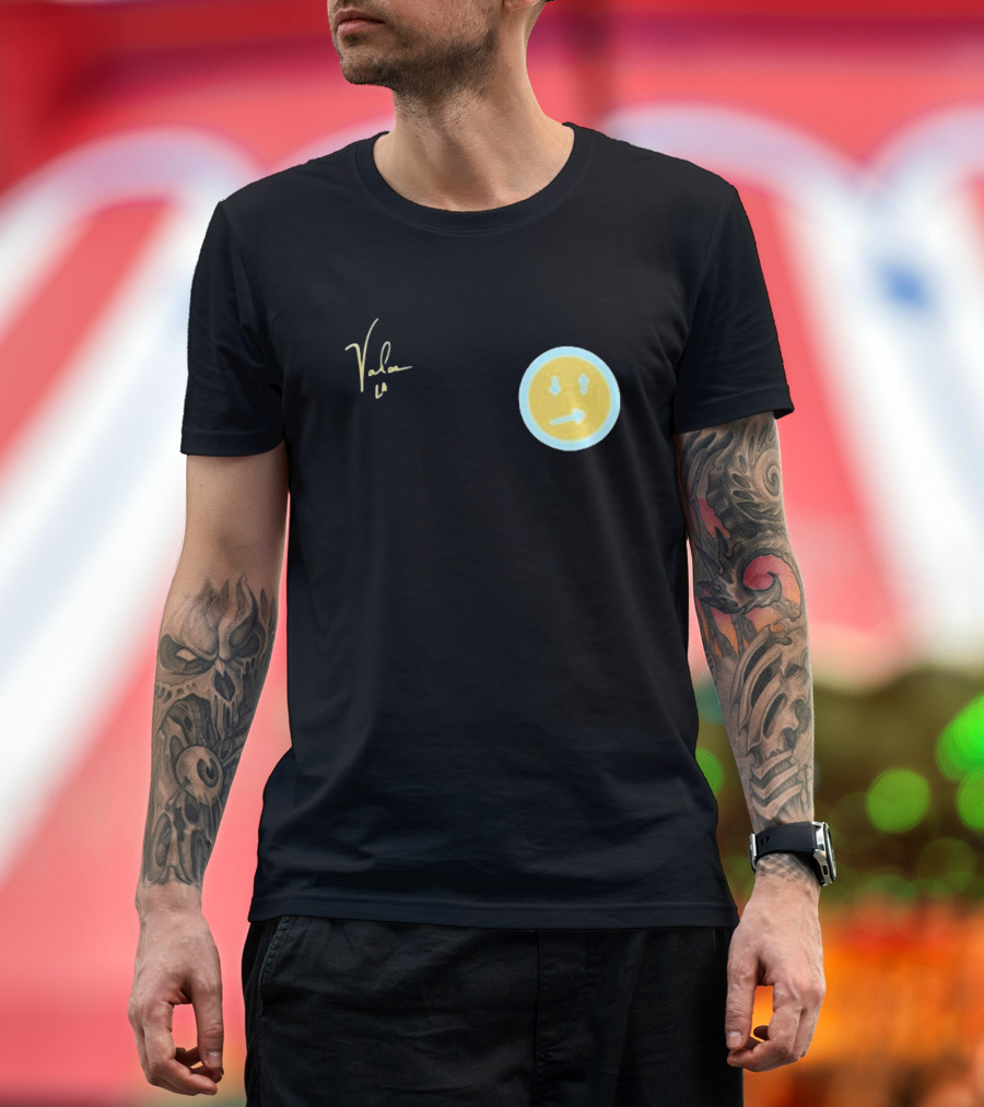 Judah and The Lion Collab Vala Smiley Face T-Shirt