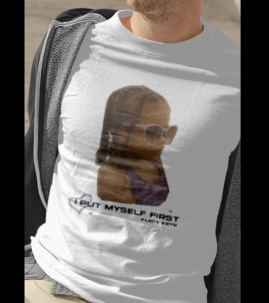 I PUT MYSELF FIRST Keys Affirmations Kid Sunglasses T-Shirt