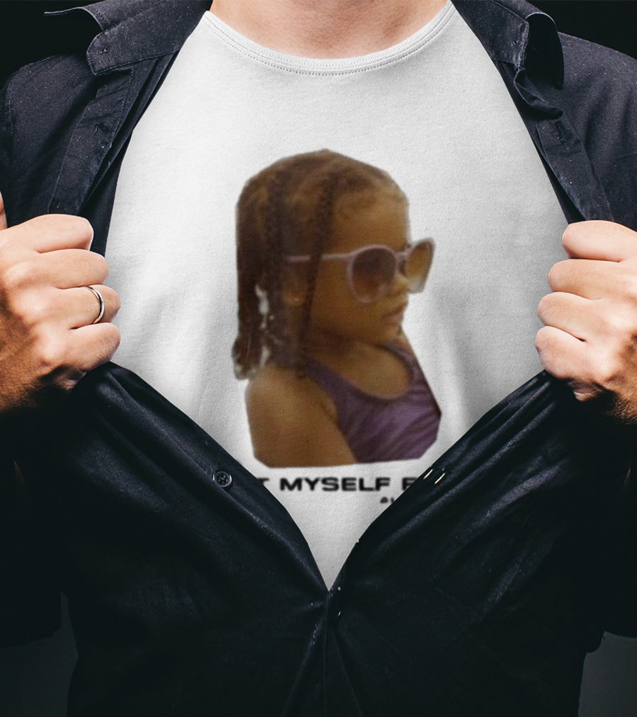 I PUT MYSELF FIRST Keys Affirmations Kid Sunglasses T-Shirt