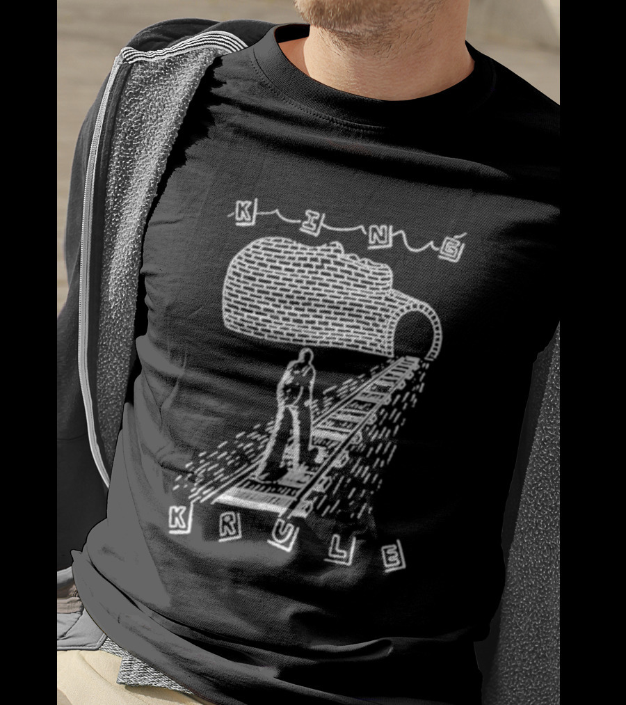 King Krule Train Track Walker And Brick Tunnel T-Shirt