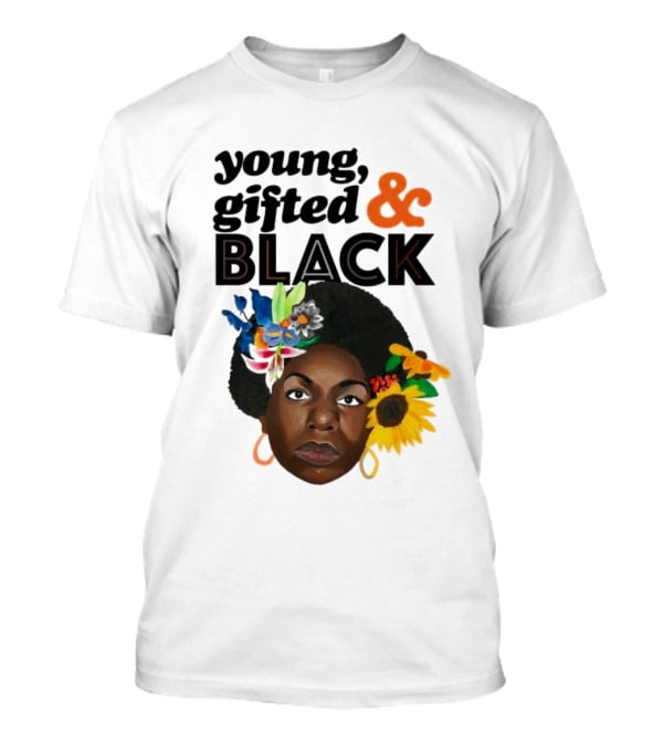 Young Gifted And Black Nina En Printemps T-Shirt