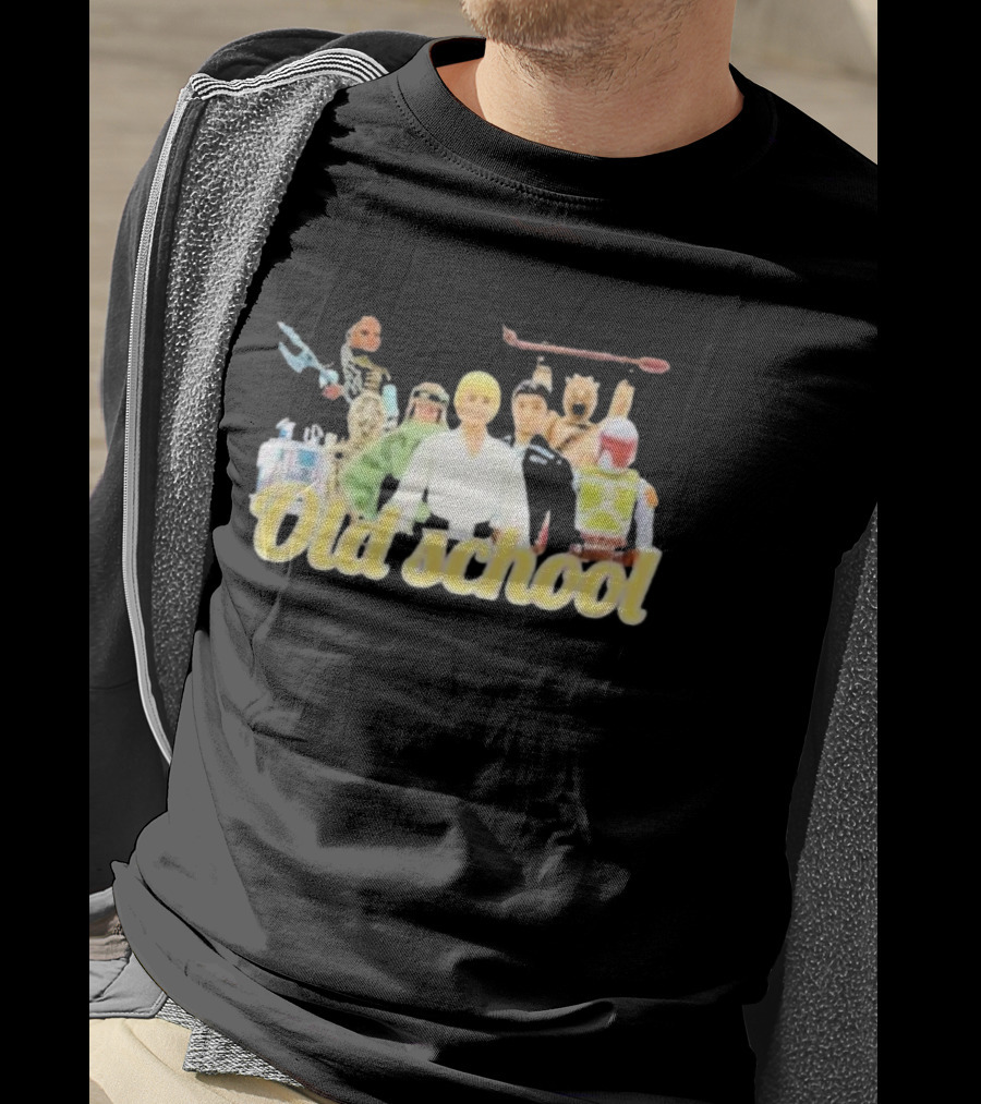 Old School Star Wars Action Figures Nostalgia T-Shirt