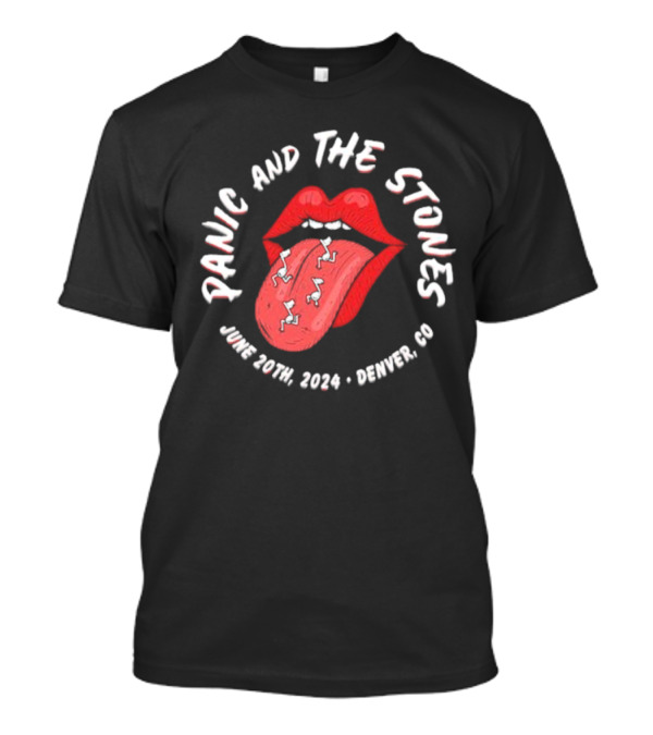 Panic And The Stones June 20th 2024 Denver CO T-Shirt