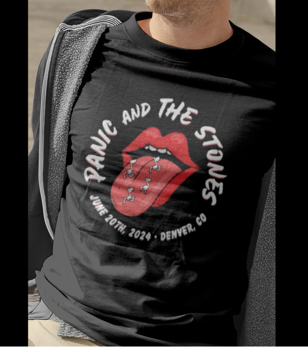 Panic And The Stones June 20th 2024 Denver CO T-Shirt