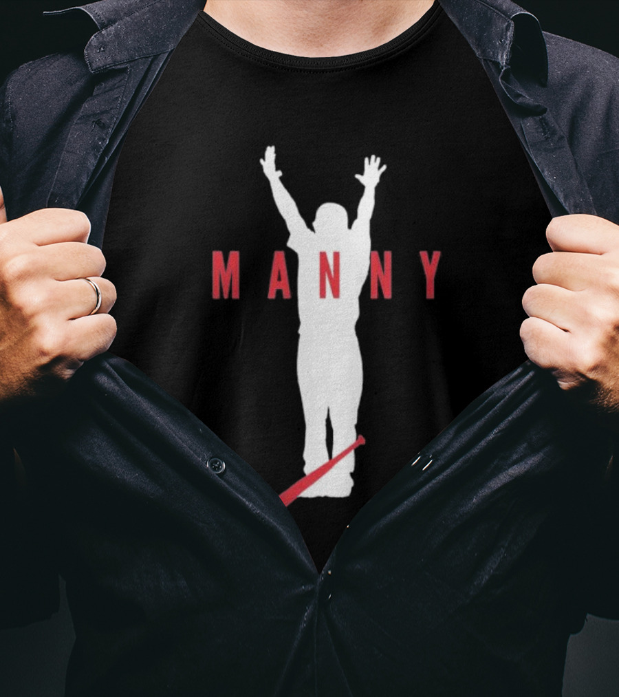 Red Sox Nation Manny Ramirez Baseball T-Shirt