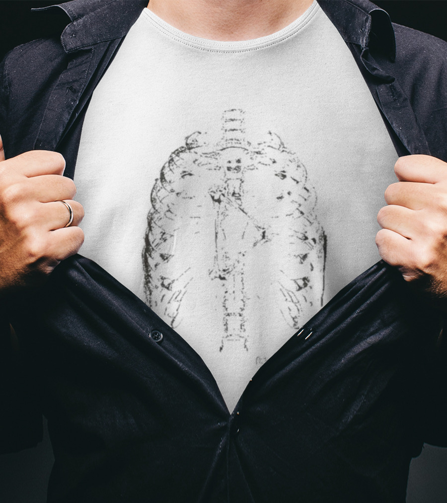 Ribcage Doja Cat Skeleton T-Shirt