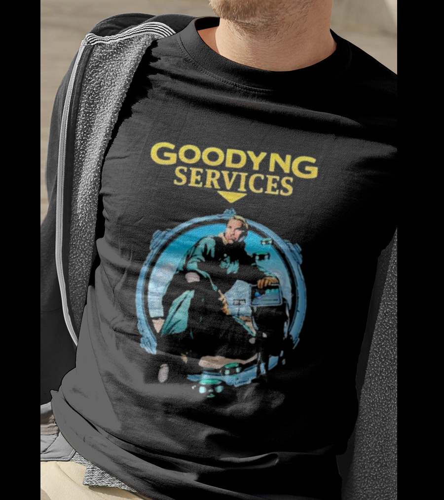 Goodyng Services Rippaverse Comics Character Scene T-Shirt