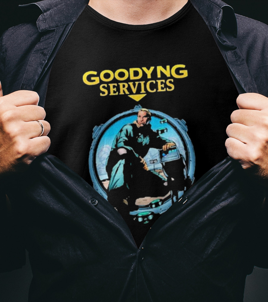 Goodyng Services Rippaverse Comics Character Scene T-Shirt