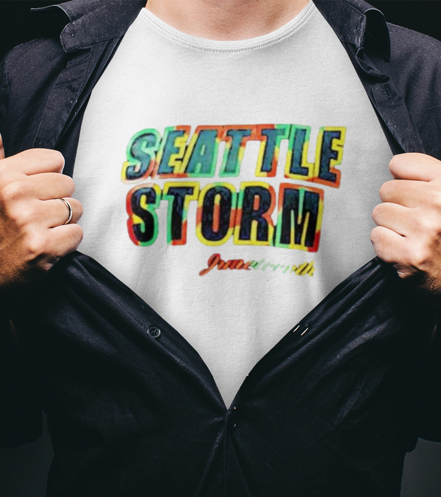 Seattle Storm Juneteenth T-Shirt