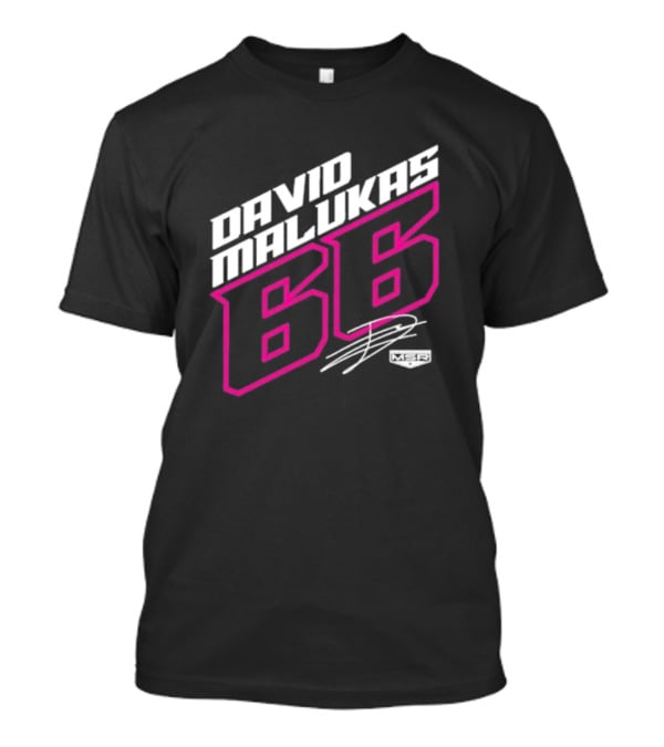 David Malukas 66 MSR Racing Signature T-Shirt