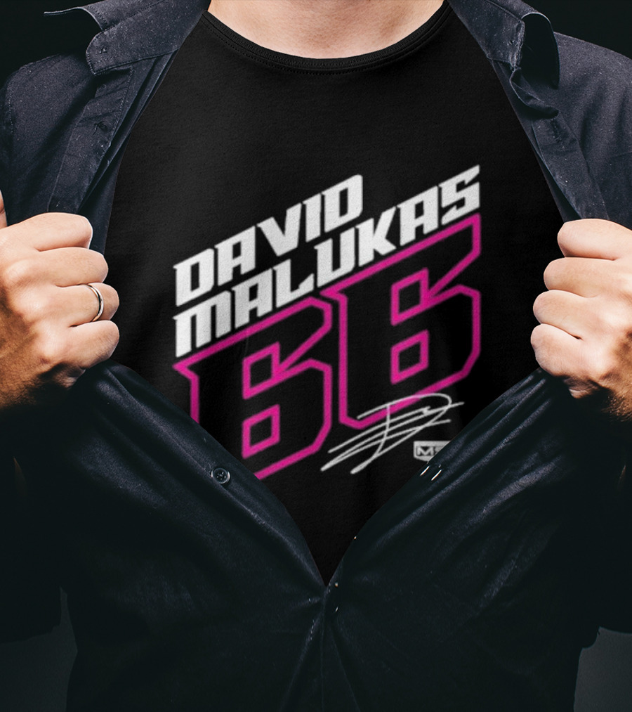 David Malukas 66 MSR Racing Signature T-Shirt