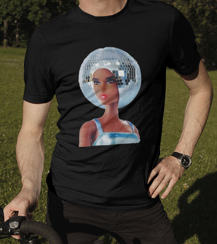 Discodiva Daytrip Ready Mirror Ball Glam Elegance T-Shirt