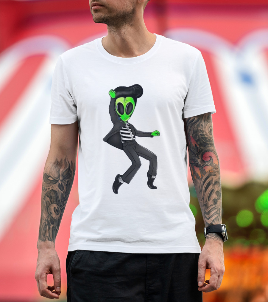 Jailhouse Rock Alien Elvis Presley Dance T-Shirt