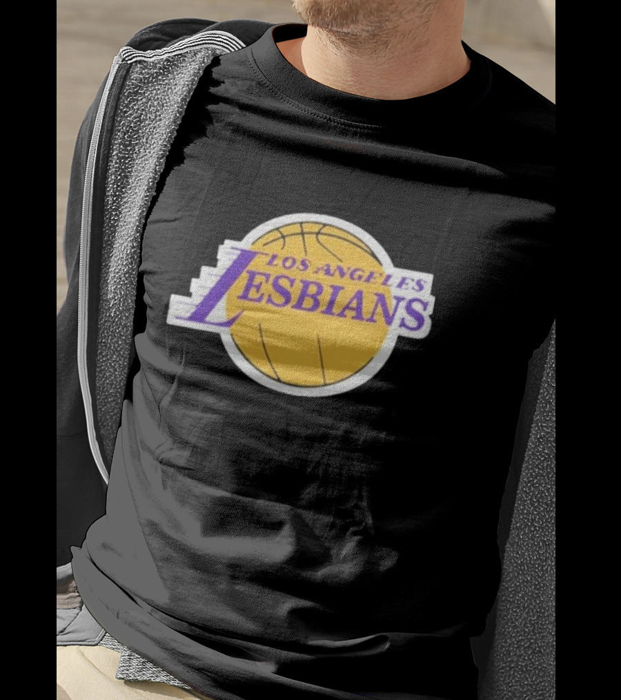Lakeyia Brown Los Angeles Lesbians Basketball Logo Lakers T-Shirt