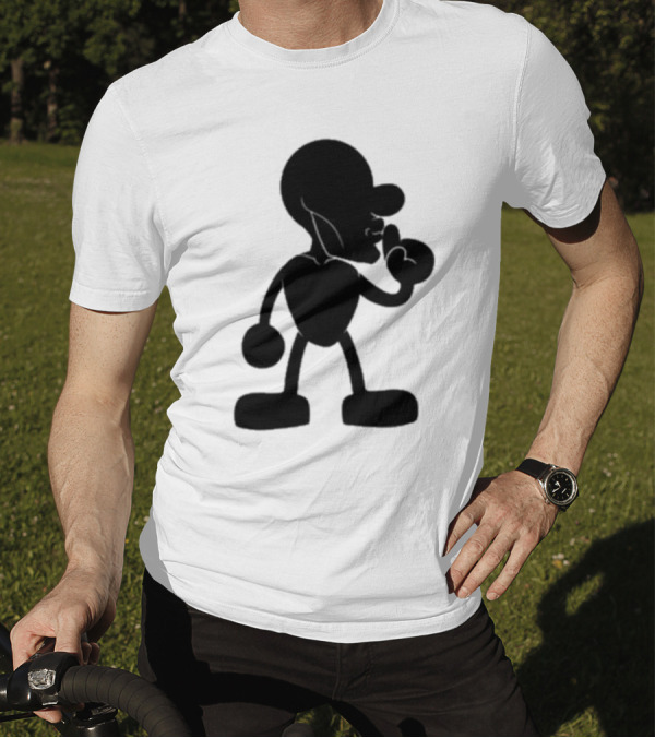 Yeet Team Mr Mew Iconic Silhouette And Dog Collaboration T-Shirt