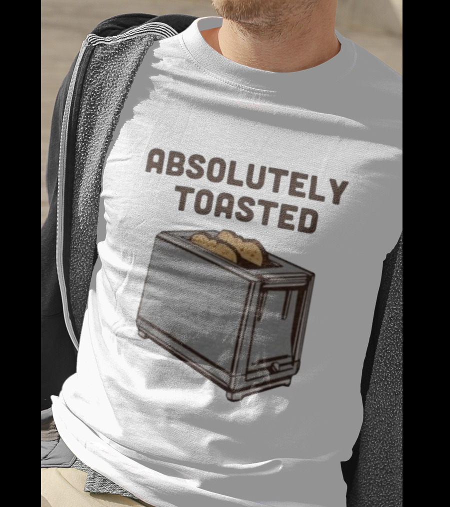 Absolutely Toasted Retro Toaster T-Shirt