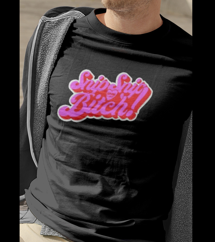 Angeria Paris Snip Snip Bitch APVM Heart Ringer T-Shirt