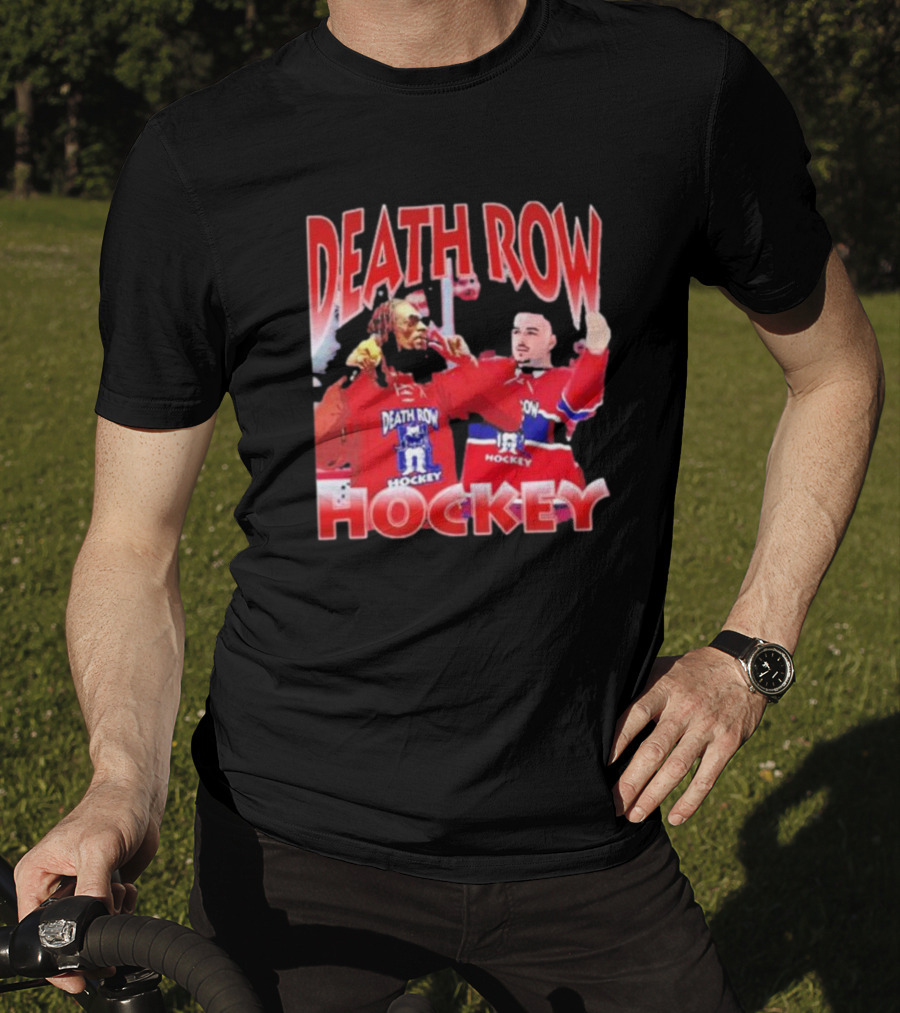 Arber Xhekaj Snoop Dogg Death Row Hockey Collaboration T-Shirt