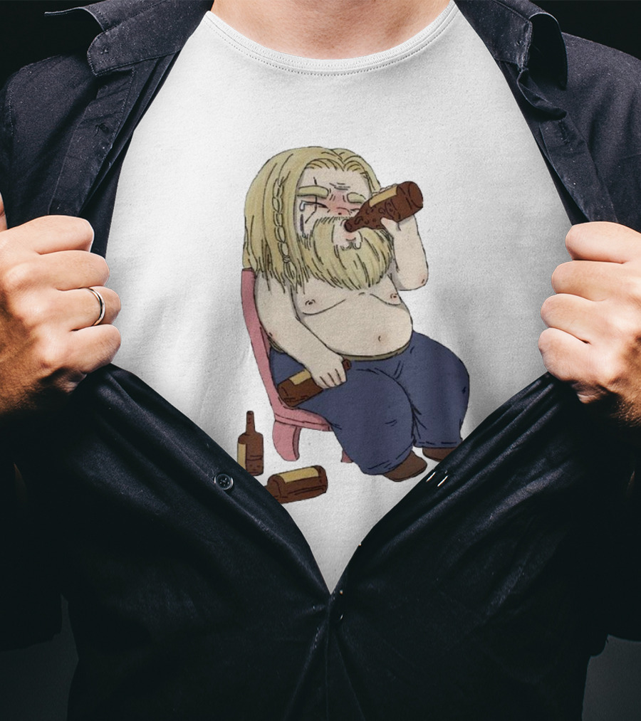 Avengers Endgame Thor Fat Drinking T-Shirt