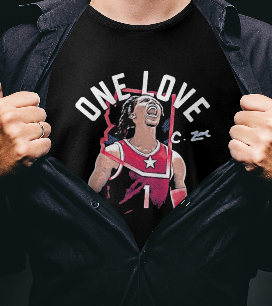 Caleb Love One Love Basketball T-Shirt