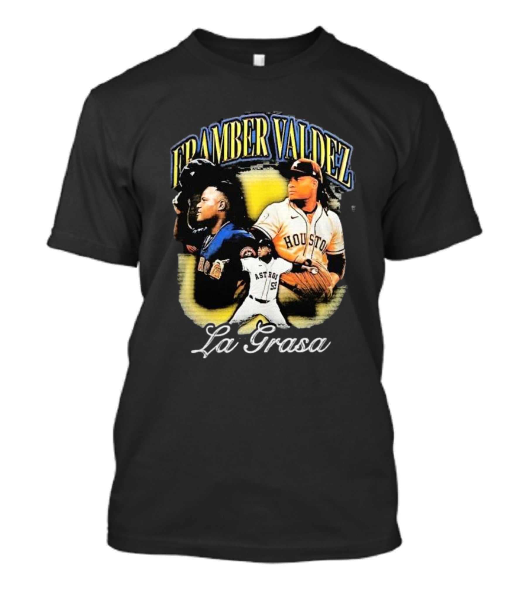 Framber Valdez Houston Astros La Grasa T-Shirt